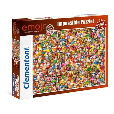 CLEMENTONI - Puzzle 1000 alkatrészek Impossible – Emoji