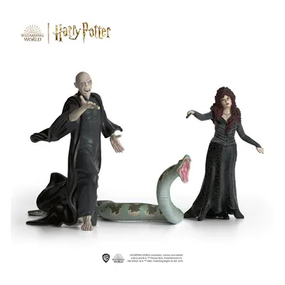 SCHLEICH - Lord Voldemort, Nagini & Bellatrix Lestrange