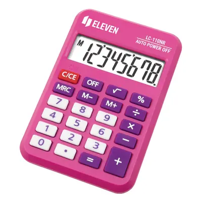 ELEVEN - LC 110NR-pink számológép