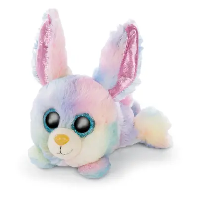 NICI - Glubschis plüss Nyuszi Rainbow Candy fekvő, 15 cm