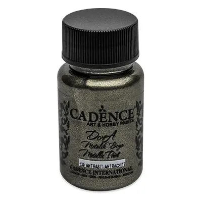 CADENCE - Akrilfesték Cadence D.Metallic, antracit, 50ml