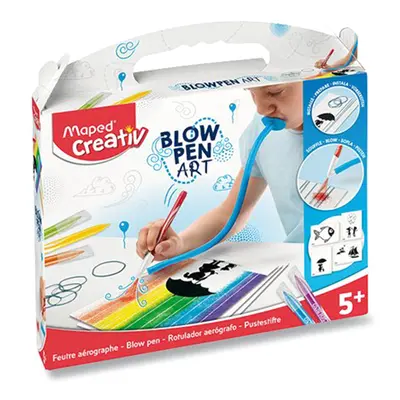 MAPED - CREATIV Blowpen kreatív zsinór művészeti készlet, 6 darabos készlet