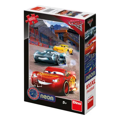 DINO - Walt Disney Cars 3: Győzelmi kör 100 db XL neon