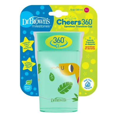 DR.BROWNS - Cheers Jungle bögre 300 ml türkiz 9m+ (TC01095)