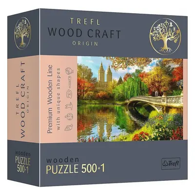 TREFL - Hit Wooden Puzzle 501 – Central Park, Manhattan, New York