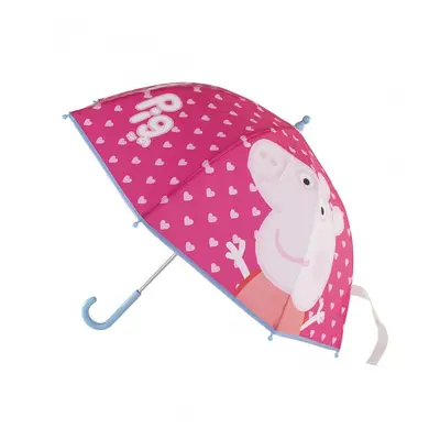 CERDÁ - Gyermek esernyő PEPPA PIG Pinkie Transparent, 2400000598