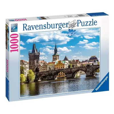 RAVENSBURGER - Prága: Kilátás a Károly hídra 1000 Dielikov