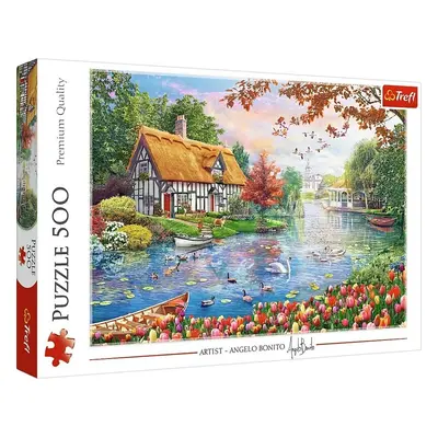 TREFL - Puzzle 500 - Csendes menedék