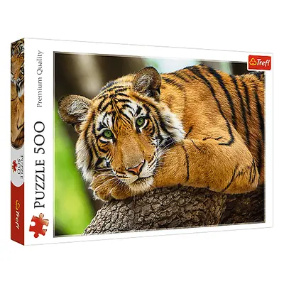 TREFL - Puzzle 500 – Egy tigris portréja