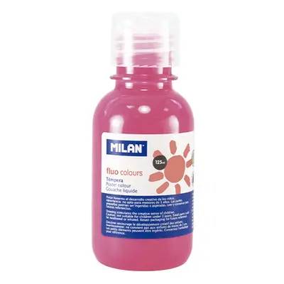 MILAN - Tempera festék 125ml Fluo - rózsaszín