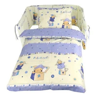 BABYLAND - Fészekhuzat PP96 3 darab 52x42cm 110x86cm 175x30cm