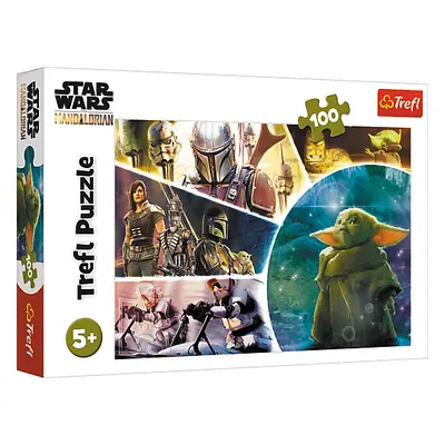 TREFL - Hit Puzzle 100 - Baby Yoda / Lucasfilm Star Wars The Mandalorian