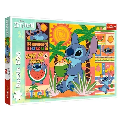 TREFL - Puzzle Nyári szünet Lilo és Stitch