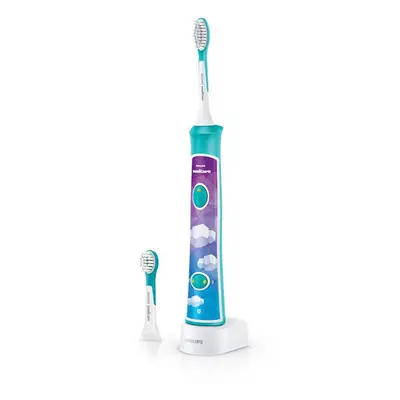 PHILIPS AVENT - Sonicare elektromos fogkefe gyerekeknek zöld bluetooth-szal