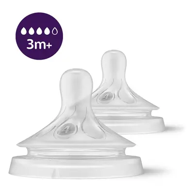 PHILIPS AVENT - Cumi Natural Response 4 közepes áramlás 3m+, 2 db