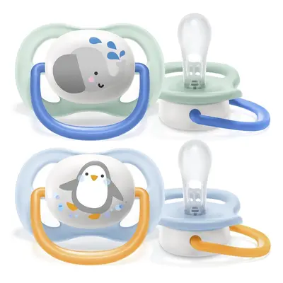 PHILIPS AVENT - SCF080/05 Ultra air játszócumi állatos 0-6 hó fiús 2 db