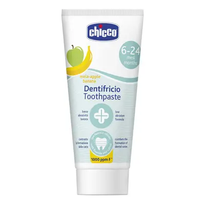 CHICCO - Alma-banán fogkrém fluoriddal 50ml, 6-24m