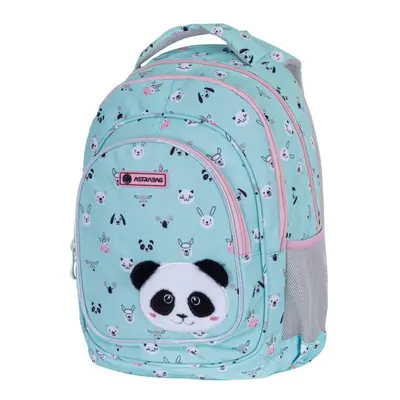 ASTRA - ASTRABAG Első osztályos iskolai hátizsák TEDDY PANDA, AB330, 502023069