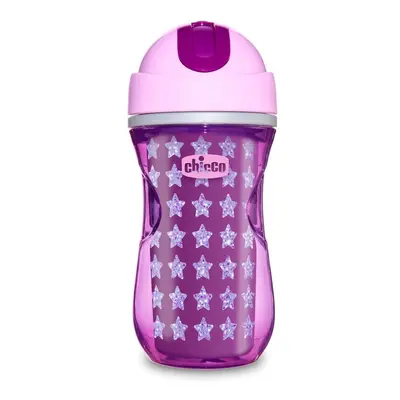 CHICCO - Sport termo bögre szívószállal 266 ml, rózsaszín 14m+