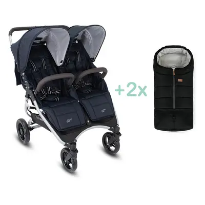 VALCO BABY - Twin babakocsi Snap Duo Elite Navy + lábzsák Jibot INGYENES