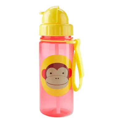 SKIP HOP - Zoo bögre szívószállal PVC és BPA mentes PP szívószállal Monkey 12 m+