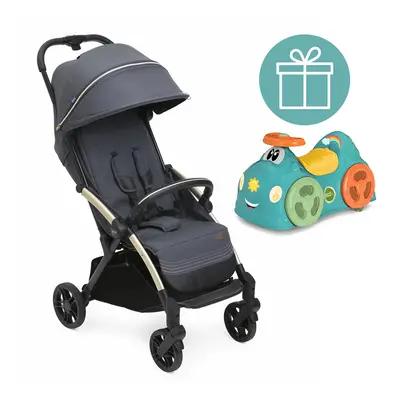 CHICCO - Sport babakocsi Goody Xplus - Dark Shadow + fútobicikli All around INGYENES