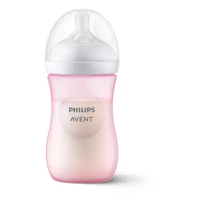 PHILIPS AVENT - Palack Natural Response 260 ml, 1m+ pink