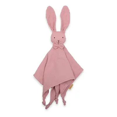 NEW BABY - Muszlin szundikendő Rabbit pink