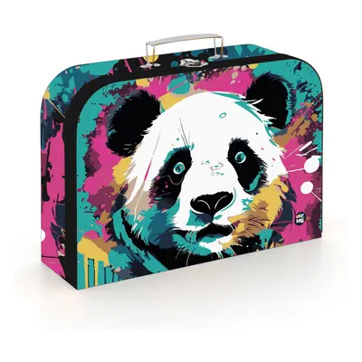 KARTON PP - Bőrönd laminált 34 cm Panda