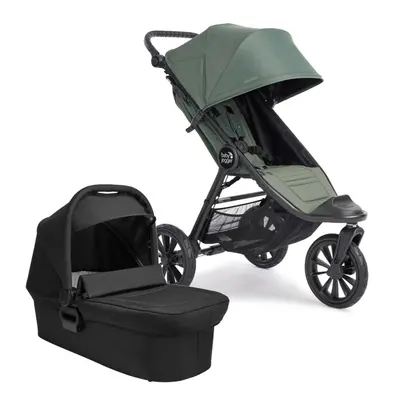 BABY JOGGER - CITY ELITE 2 szett 2in1 (babakocsi+kocsi) BRIAR ZÖLD+OPULENT FEKETE