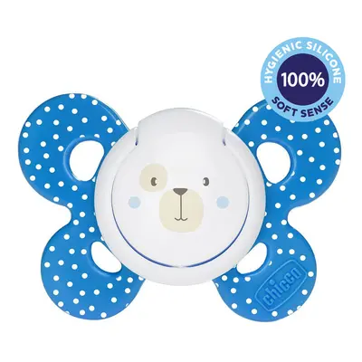 CHICCO - Physio Comfort Szilikon cumizó fiú - Macco 1 db, 6-16 m