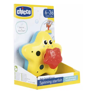 CHICCO - Csillag alakú forgó fürdőjáték 6 hó+