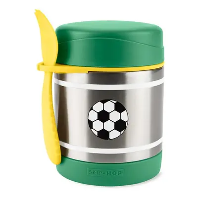 SKIP HOP - SKIP HOP Spark Style Étel termosz kanállal/villával Football 325 ml, 3év