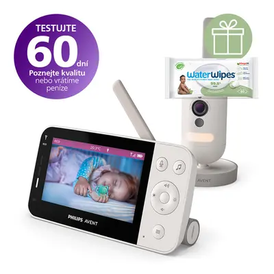 PHILIPS AVENT - Bébiőr video smart SCD923/26+WW Soapberry 60db