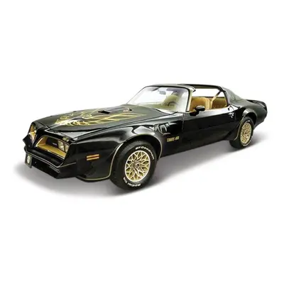 MAISTO - 1978 Pontiac Firebird Trans AM, metál fekete, 1:18