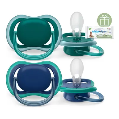 PHILIPS AVENT - Ultra air semleges 6-18m fiú kék 2 db+WW Soapberry 60 db