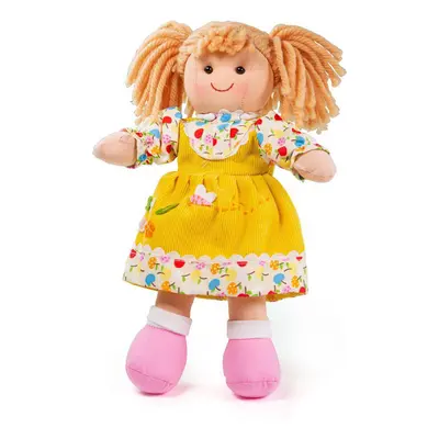 RAPPA - Bigjigs Toys Fabric baba Daisy 28 cm