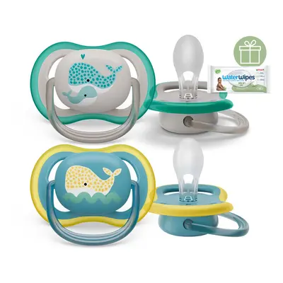 PHILIPS AVENT - Ultra air képes 18m+ (bálna) 2 db+WW Soapberry 60 db