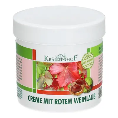 KRÄUTERHOF - Vörös szőlőlevél krém 250 ml