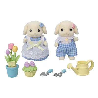 SYLVANIAN FAMILY - Virágos készlet és Flora nyúl testvérek