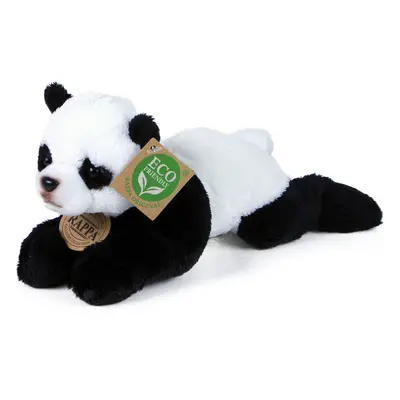 RAPPA - Plüss panda fekvő 18 cm ECO-FRIENDLY