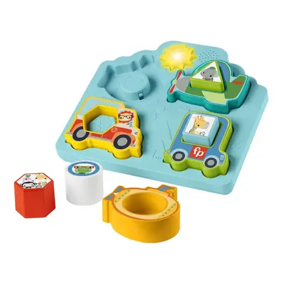 MATTEL - Fisher Price Puzzle Közlekedési eszközök hangokkal