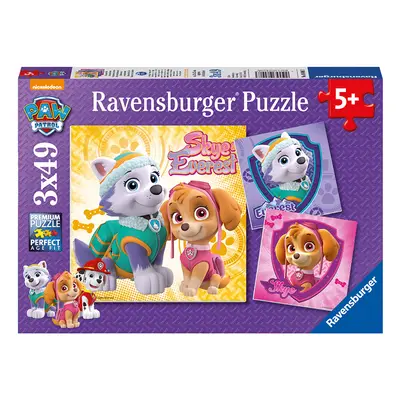 RAVENSBURGER - Tlapková Patrola 3X49 dielikov