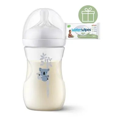 PHILIPS AVENT - Natural Response cumisüveg 260 ml 1hó+ koala+WW Soapberry 60db