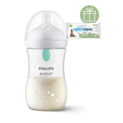 PHILIPS AVENT - Natural Response cumisüveg AirFree szeleppel 260 ml, 1m+ medve+WW Soapberry 60 d