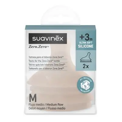 SUAVINEX - Zero Zero MEDIUM anti-kólika cumi M 2 db