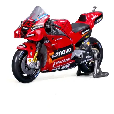 MAISTO - Motorkerékpár, Ducati Lenovo csapat 2022 (#63 Francesco Bagnaia), 1:18