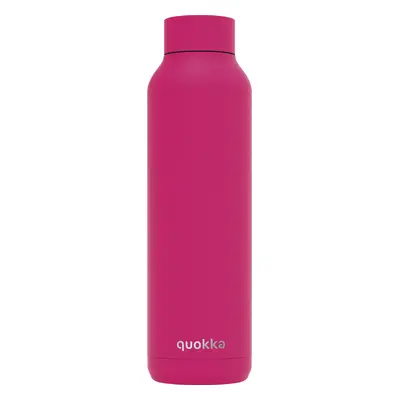 QUOKKA - Rozsdamentes termosz Solid Raspberry Pink 630 ml