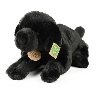 RAPPA - Plüss fekete labrador, 40 cm, ECO-FRIENDLY