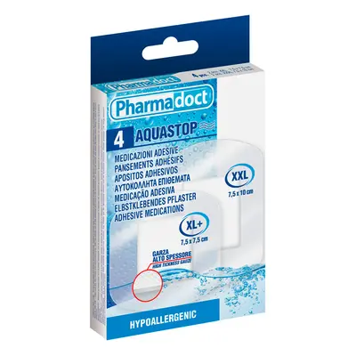 PHARMADOCT - AquaStop tapasz 4db, nagyméretű